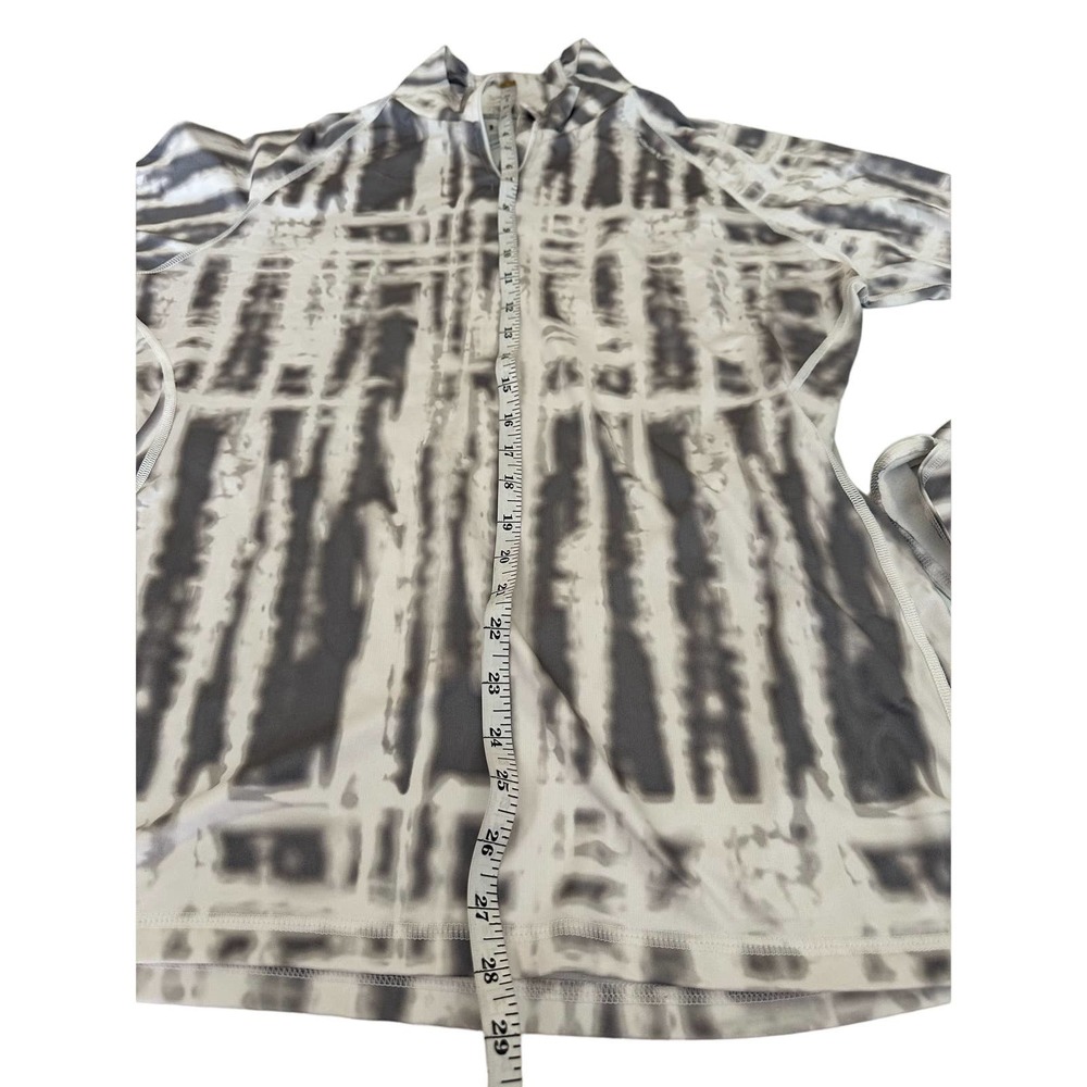 Women XL under armour high neckline zip pullover long sleeve workout top shirt - Picture 7 of 11